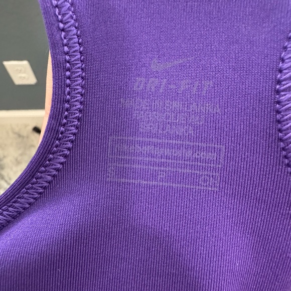 Nike Women's Purple and Pink Athletic Shorts Set - Picture 2 of 6